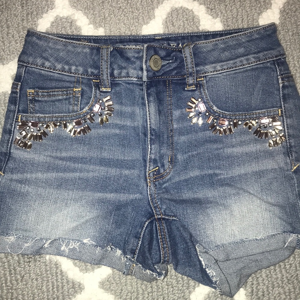 American Eagle sequin shorts